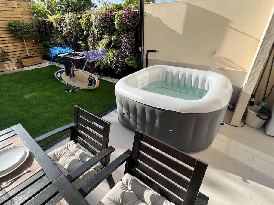 Relaxing Garden Los Cristianos Con Jacuzzi Y Barbacoa Arona  Eksteriør bilde